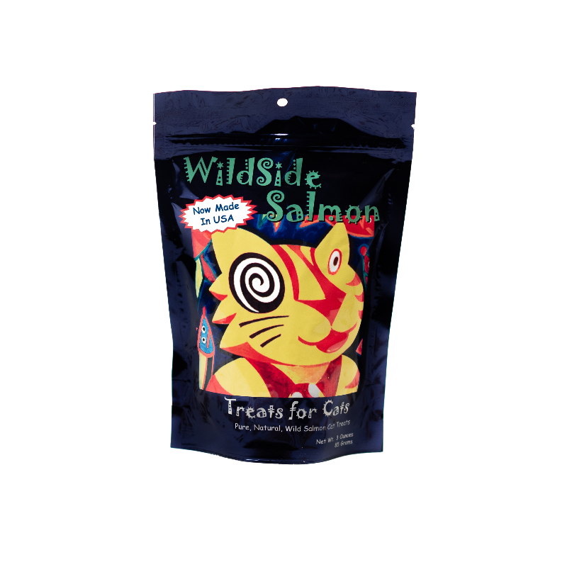 WildSideSalmon Freeze Dried Salmon Cat Treats 3oz (24units) Main Image